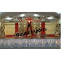 PEACOCK THEME WEDDING MANDAP