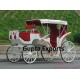 WHITE VICTORIA CARRIAGE