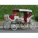 WHITE VICTORIA CARRIAGE