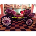 SMALL FLOWER DECORATIVE CARRIAGE
