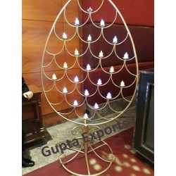 LEAF SHAPE CANDLE HOLDER
