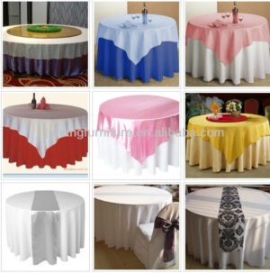 Colorful Round Table Cover