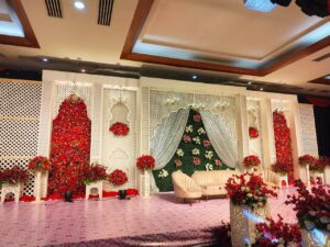 Amazing wedding stage