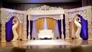 Italian look wedding stage