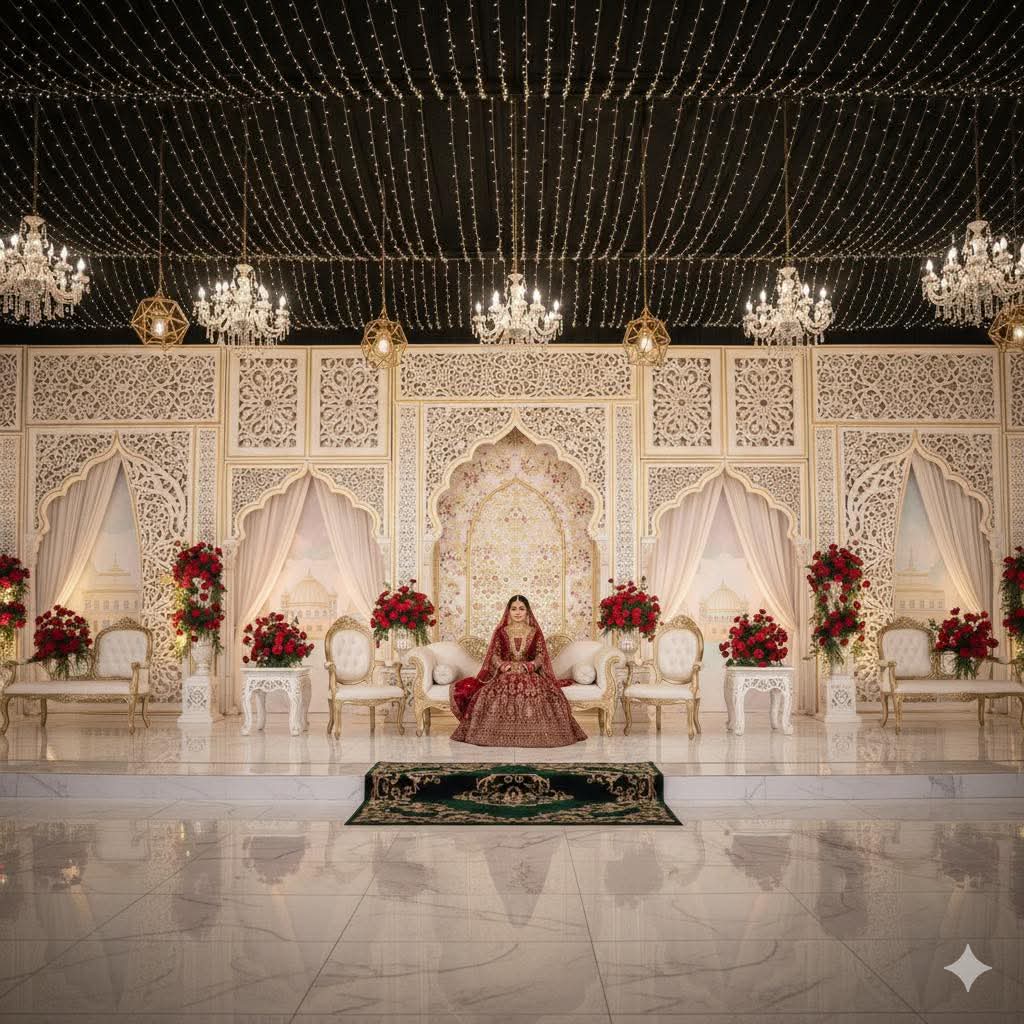 Dream wedding stage