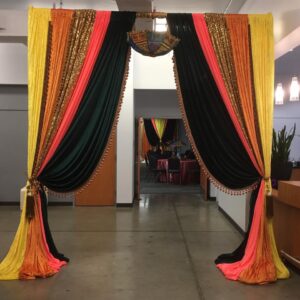 Multicolor Drapes